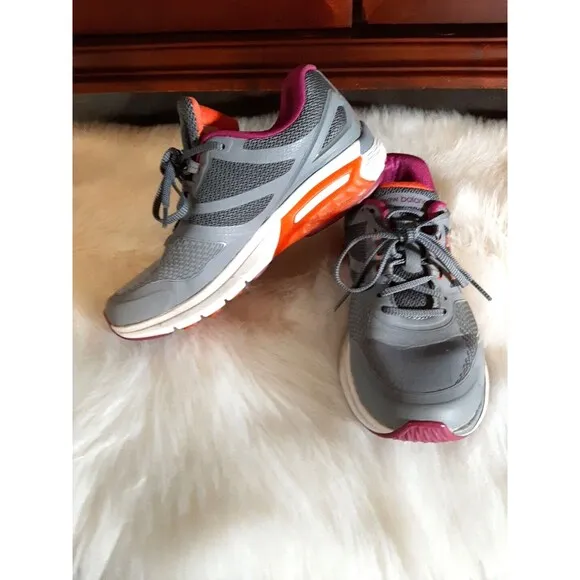 New Balance Women's Size 7.5 1865v1 Walking Shoes Pink/Purple/Gray