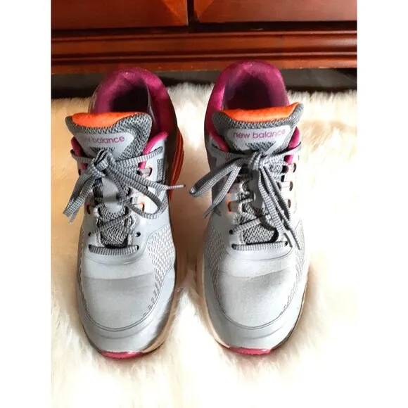 New Balance Women's Size 7.5 1865v1 Walking Shoes Pink/Purple/Gray