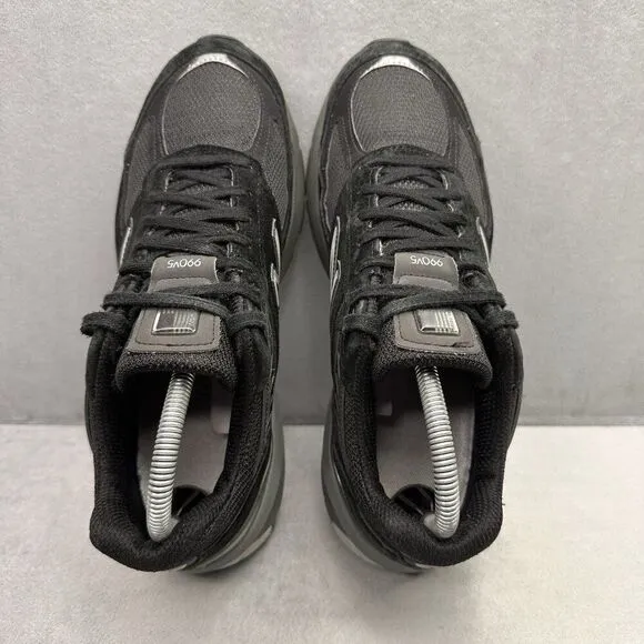 New Balance 990v5 Womens Size 9 Shoes Black/Silver Casual Sneakers Made in USA