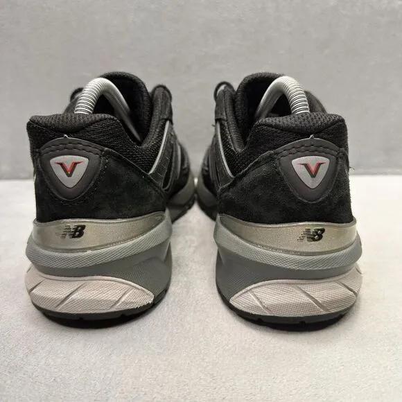 New Balance 990v5 Womens Size 9 Shoes Black/Silver Casual Sneakers Made in USA