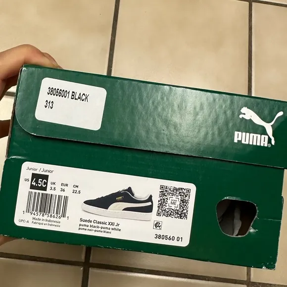 NEW Big Kids' Puma Suede 21 Casual Shoes
