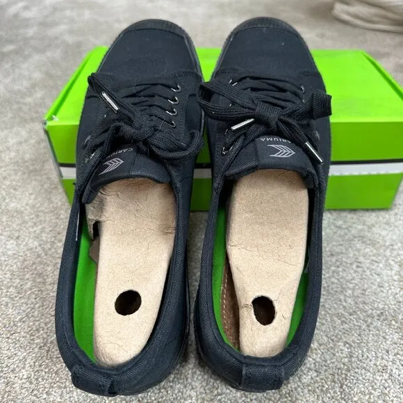 New Cariuma Men's 10 OCA Low Black Canvas sneakers