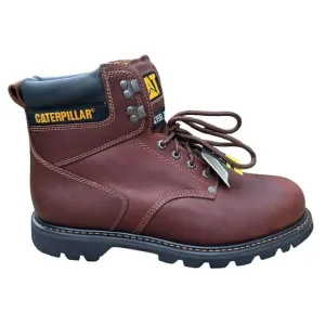 NEW Caterpillar CAT Men's 13 M Boots Steel Toe 6&quot; Work P89817‎ Brown Leather EH
