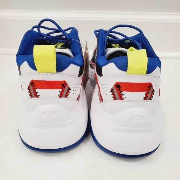 NEW Champion White Hyper C Flood Casual Athletic Lifestyle Shoes CP101684M