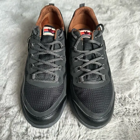 New Cobb Hill Skylar Mesh Lace Waterproof Shoes Sneakers Black Size 9