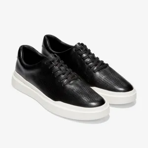 New Cole Haan Grandpro  Rally Laser Cut Black Sneaker Mens Sz 12 W