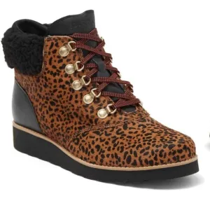 New Cole Haan Leopard Hiking Boots