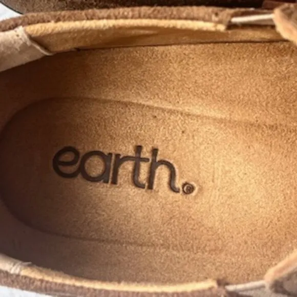 NEW Earth Origin Slip On Brown Women’s Farage Flat Shoes Size 9 NWT