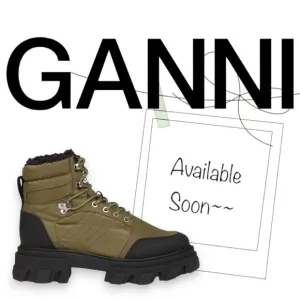 NEW Ganni Hiking Boots