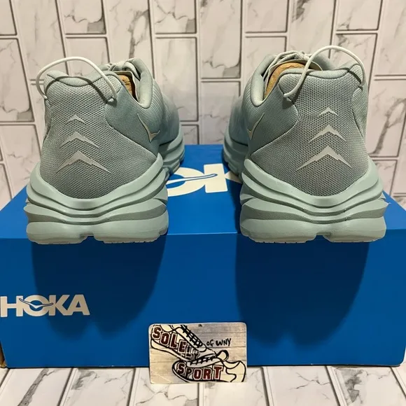 New Hoka One One Rincon 3 Running Shoes Walking Jogging Workout Blue Mens 13
