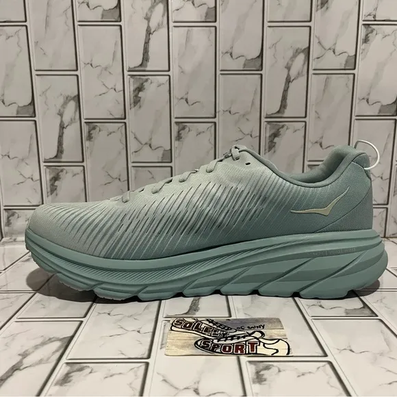 New Hoka One One Rincon 3 Running Shoes Walking Jogging Workout Blue Mens 13