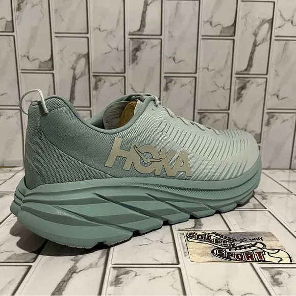New Hoka One One Rincon 3 Running Shoes Walking Jogging Workout Blue Mens 13