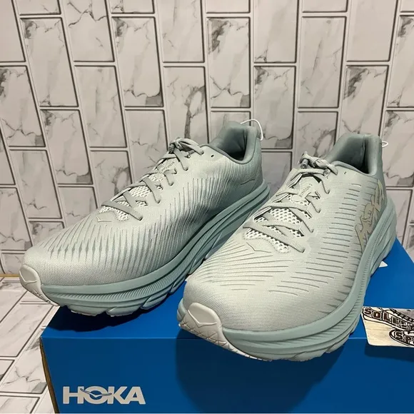 New Hoka One One Rincon 3 Running Shoes Walking Jogging Workout Blue Mens 13