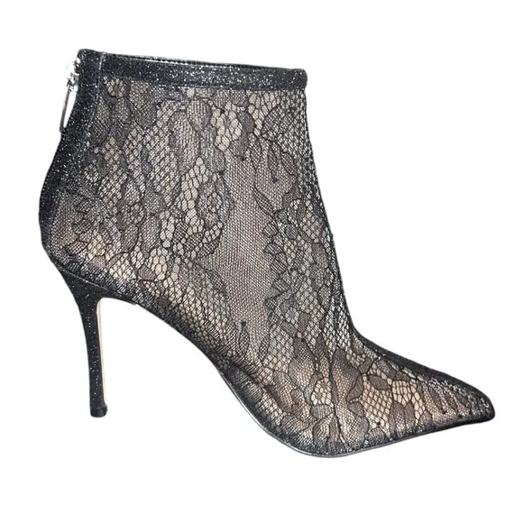 New ▶️ Jewel Badgley Mischka ◀️ Gesina Lace Bootie 6