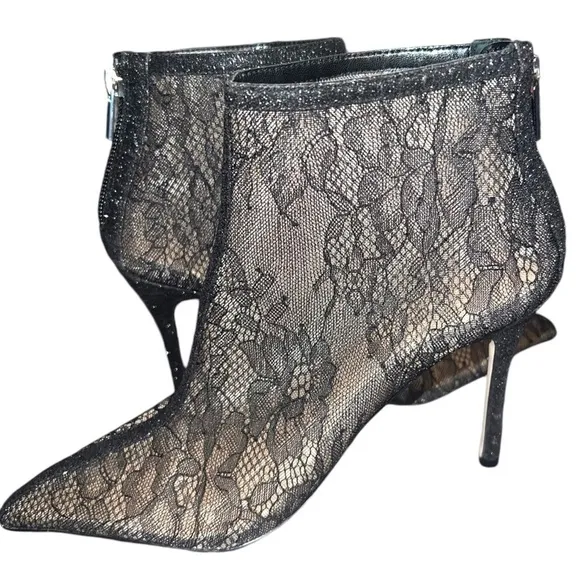 New ▶️ Jewel Badgley Mischka ◀️ Gesina Lace Bootie 6