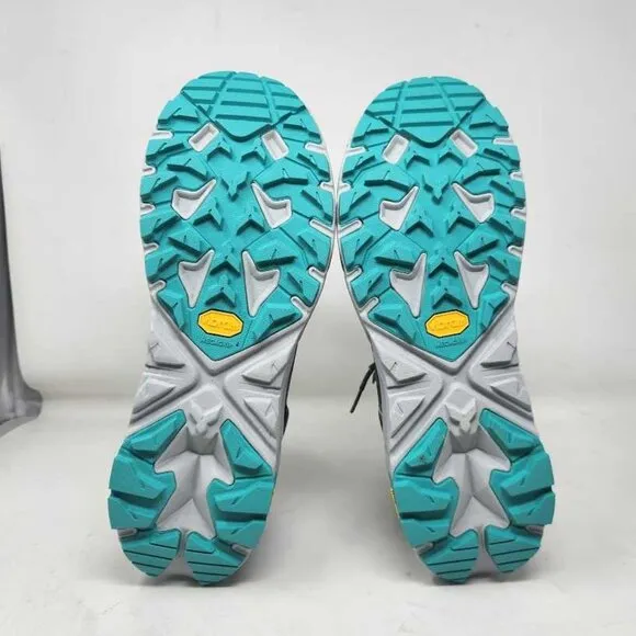 New men's 10.5 Hoka Trail Code GTX Gore-Tex hiking boots Galactic Grey 1123165F