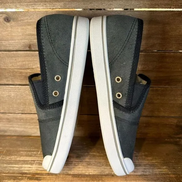 New Mens Keen Eldon Harvest Black Suede Sneakers‎ Shoes Slip On Walking Size 9 M