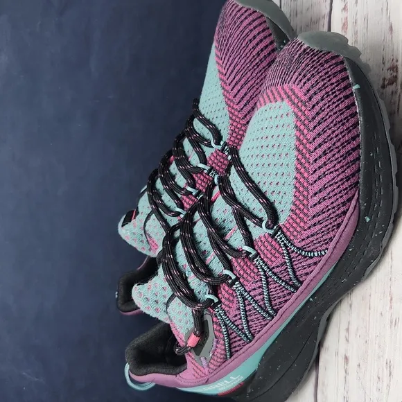 NEW Merrell Bravada 2 Waterproof Mineral Fuschia Trail Running Shoes Size 8.5