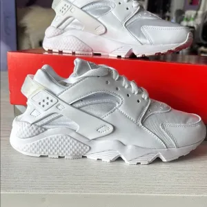 New Nike Air Hurache Sneakers (White)