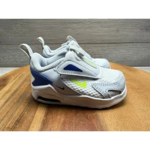 New Nike CW1629-004 Air Max Bolt TDE Sneakers Toddler Shoes Blue Yellow 4C