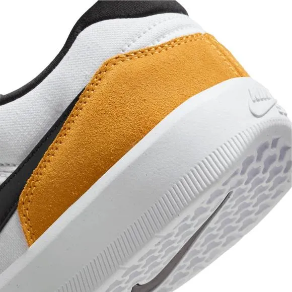 NEW NIKE men's sb force 58 steelers sneakers in university gold/black-white
