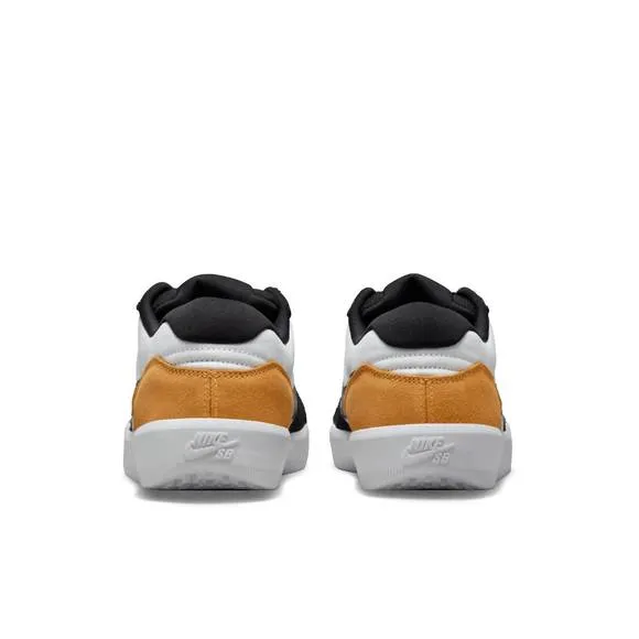 NEW NIKE men's sb force 58 steelers sneakers in university gold/black-white