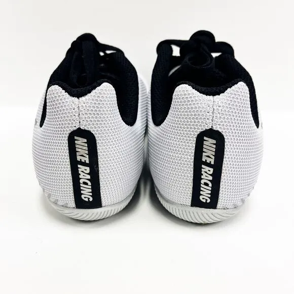 NEW Nike Zoom Rival M9 White Track Spikes Unisex Shoes Mens Size 12