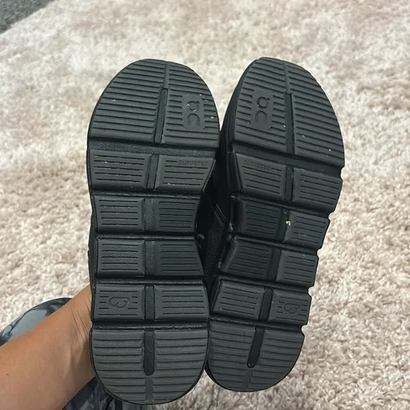 NEW On Running Kids' Black Athletic Shoes