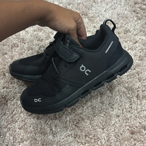 NEW On Running Kids' Black Athletic Shoes