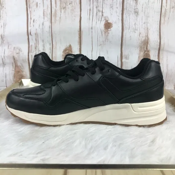 New Polo Ralph Lauren Trackster 100 Leather Sneakers