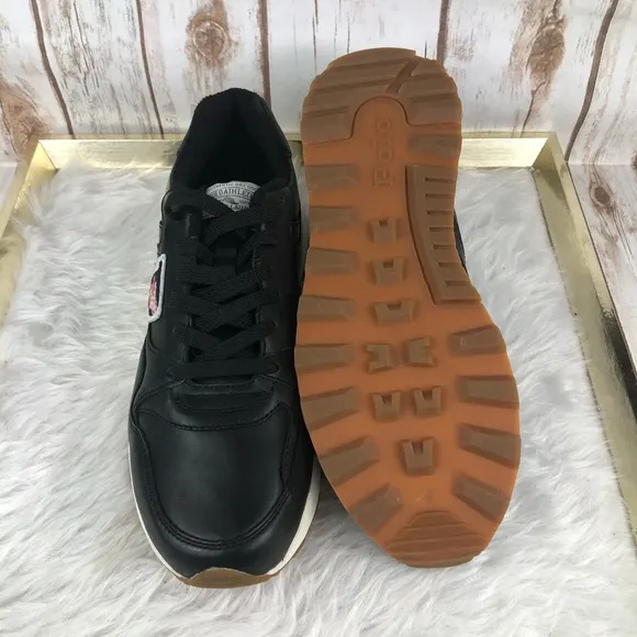 New Polo Ralph Lauren Trackster 100 Leather Sneakers