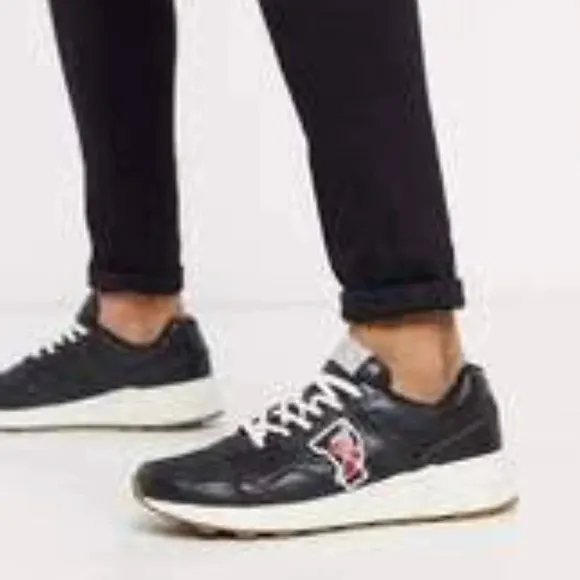 New Polo Ralph Lauren Trackster 100 Leather Sneakers