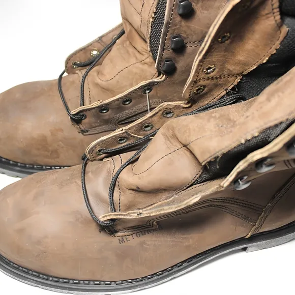 New Red Wing Steel Toe Work Boots 4435 Men's Size 14 EE Genuine Leather Durable!