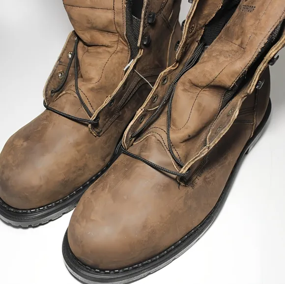New Red Wing Steel Toe Work Boots 4435 Men's Size 14 EE Genuine Leather Durable!