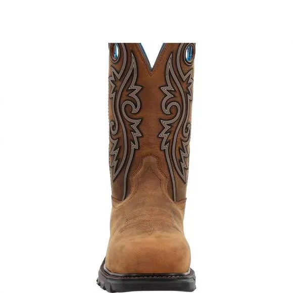 NEW ROCKY men's carbon-toe waterproof dri-freeze carbon 6 work boot in tan