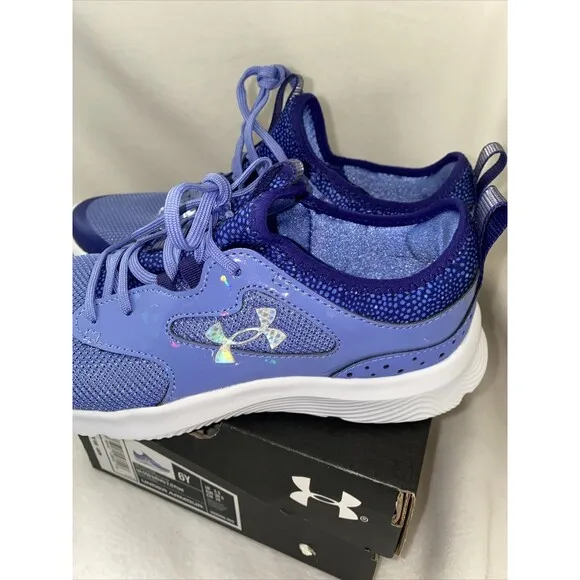 new running Under Armour Infinity 2.0 AL Shoes girls 6 Youth Purple Dots