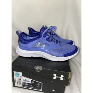 new running Under Armour Infinity 2.0 AL Shoes girls 6 Youth Purple Dots