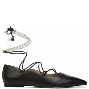 NEW Sam Edelman Womens Winslet Black Ballet Flats Shoes Sz 6