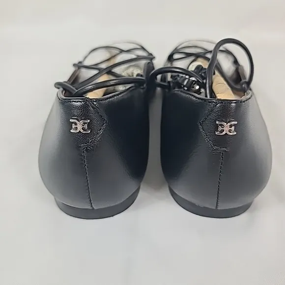 NEW Sam Edelman Womens Winslet Black Ballet Flats Shoes Sz 6