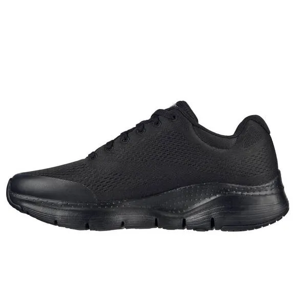 NEW SKECHERS men's arch fit shoes - medium width in black