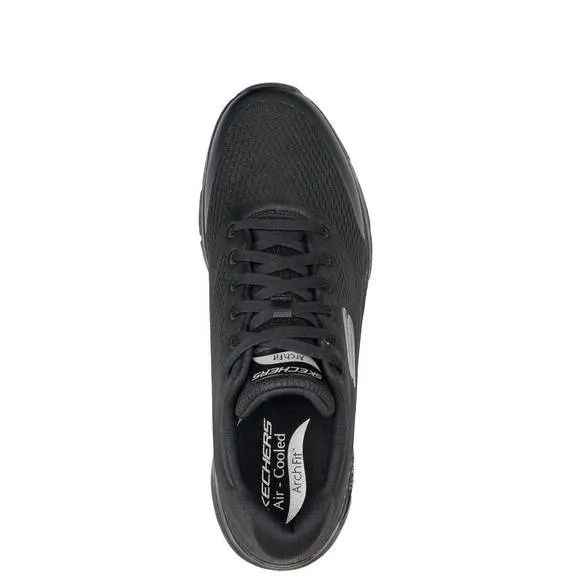 NEW SKECHERS men's arch fit shoes - medium width in black
