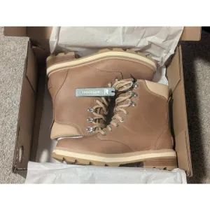 NEW Sorel Women's Lennox Lace Up Waterproof Ceramic Canoe Hiking Boots 6 NIB