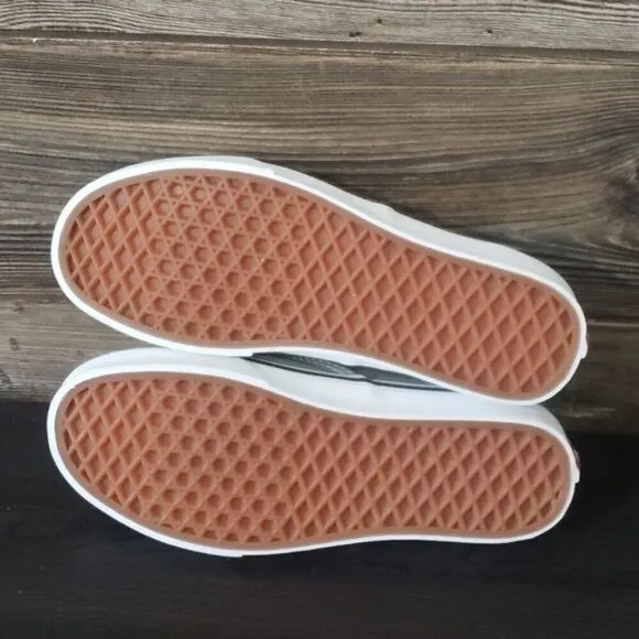 New Vans Authentic Canvas Grey Green Sneakers