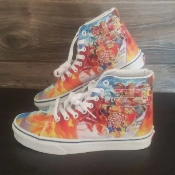 New Vans Sk8 Hi One Piece Anime Punk Hazard Limited Edition Deadstock Sneakers