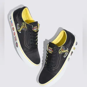 NEW VANS X COBRA KAI SHOES SNEAKERS OLD SKOOL RARE BIG BOYS 5.5 KARATE