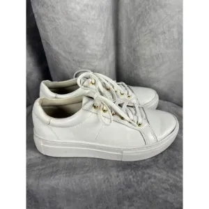 New Womens Vagabond Zoe White Leather Casual Platform Sneakers Shoes Size 6 M