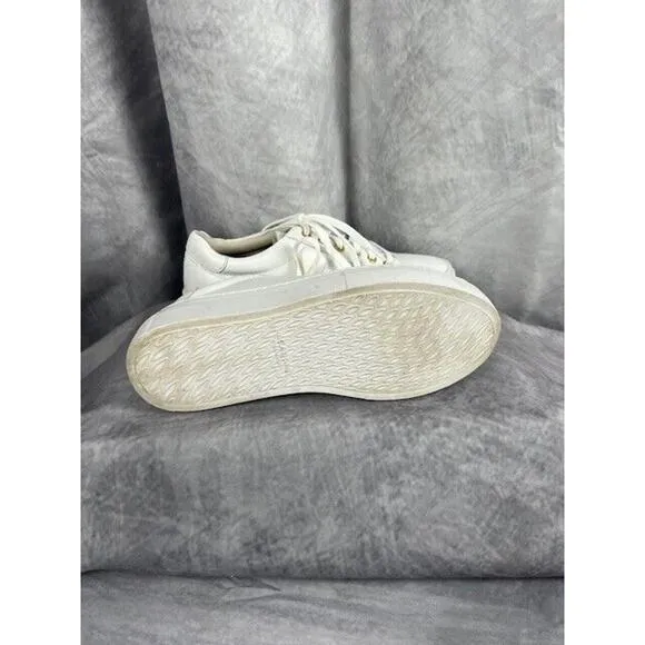 New Womens Vagabond Zoe White Leather Casual Platform Sneakers Shoes Size 6 M