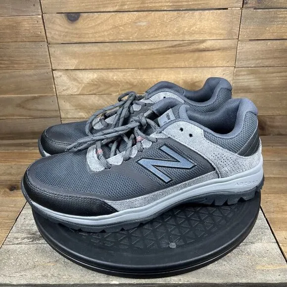New Balance 669 MW669BR Hiking Walking Gray Lace Up Shoes Mens Size 9D