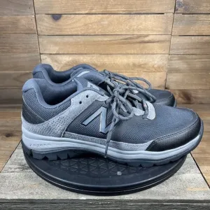New Balance 669 MW669BR Hiking Walking Gray Lace Up Shoes Mens Size 9D