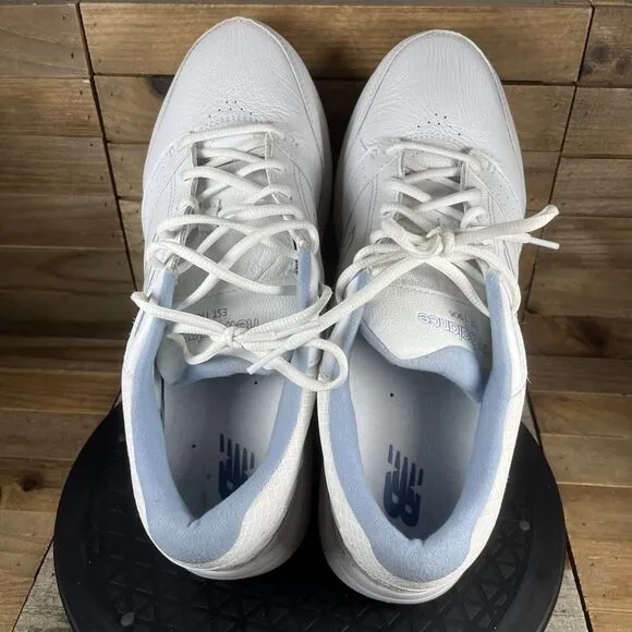 New Balance 928 V3 Womens Size 11.5B Walking Shoes Lace Up Sneakers White